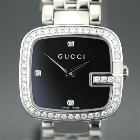 fake black diamond gucci watch|watches gucci for women.